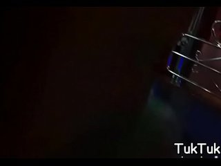 Asian whore gets mouth and vagina banged and creampied