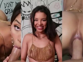 Depois de uma boa farra no Carnaval, a novinha decidiu dar o cuzinho bem gostoso